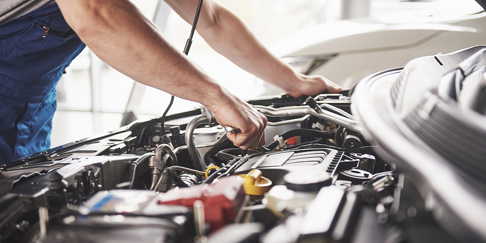 Servicing Vehicle